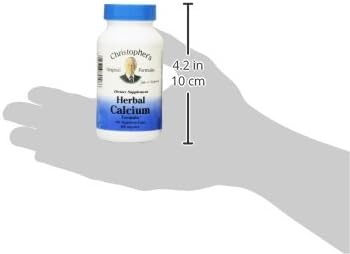 Dr Christopher's Formula Herbal Calcium Formula, 400 mg, 100 Count