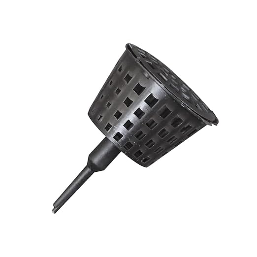 Happyyami 100PCS Plastic Bonsai Fertilizer Box with Lid - Practical Container for Orchid and Succulent Plant Nutrition, Portable Gardening Tool for Home and Garden Size S (Black)
