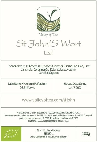 Saint Jhon's Wort Organic Herb