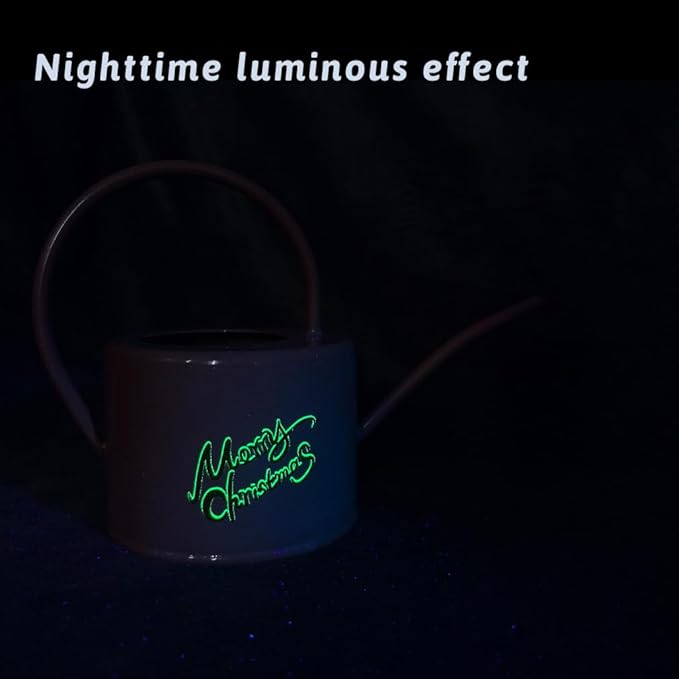 Metal Watering Can for Outdoor and Indoor Plants, Watering Can Decor, 1 Gallon (Pink)