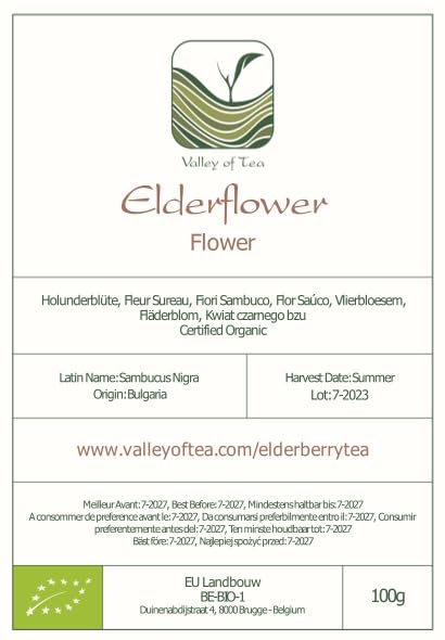 Organic Elderflower Tea Herbal