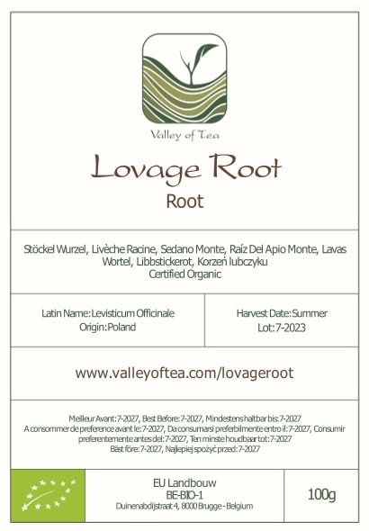 Lovage Root Dried