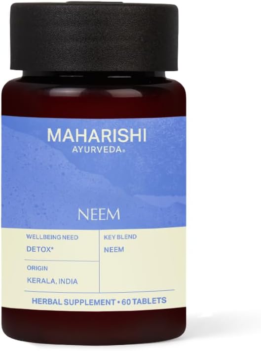 Maharishi Ayurveda Neem Capsules Herbal Skin