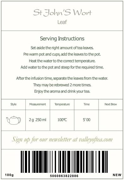 Saint Jhon's Wort Organic Herb