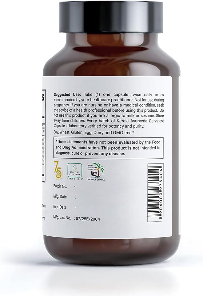 Kerala Ayurveda Neck Support Herbal Capsule 90 Count