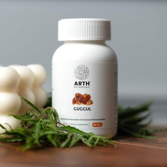 Guggul Capsules - 100% Natural, 60