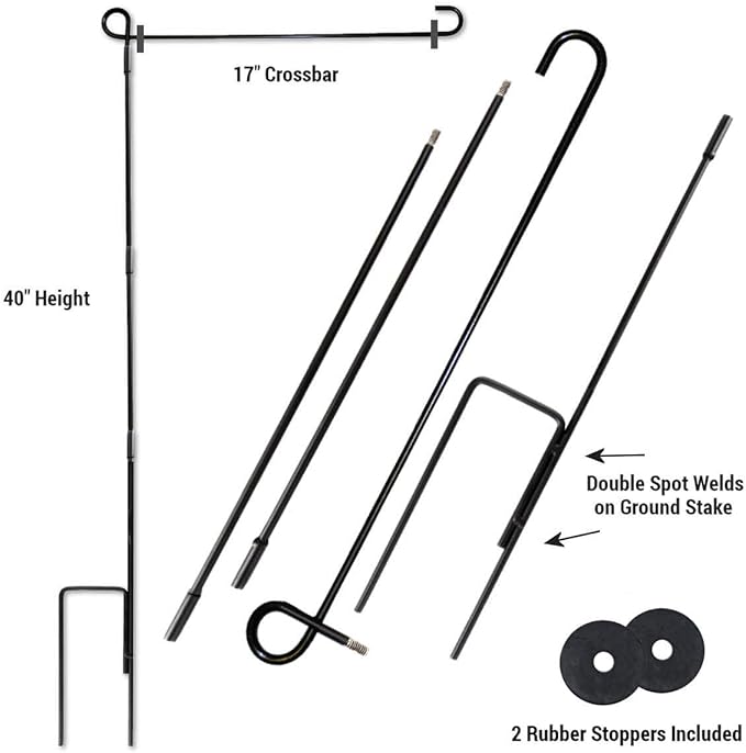 WinCraft Bengals Fall Seasonal Garden Flag and Flagpole Mount