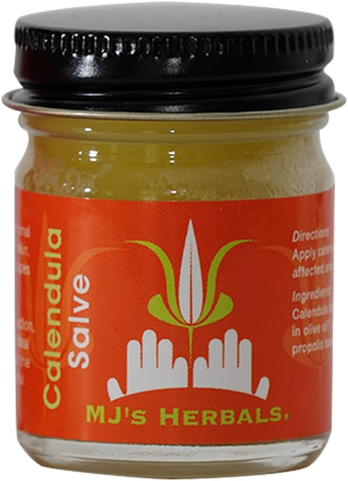 MJ’s Herbals Calendula Salve (1 oz)