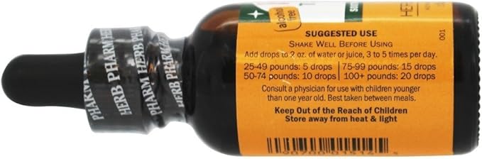 Herb Pharm Kids Certified-Organic Alcohol-Free Tummy 1 Ounce (FKTUM01)