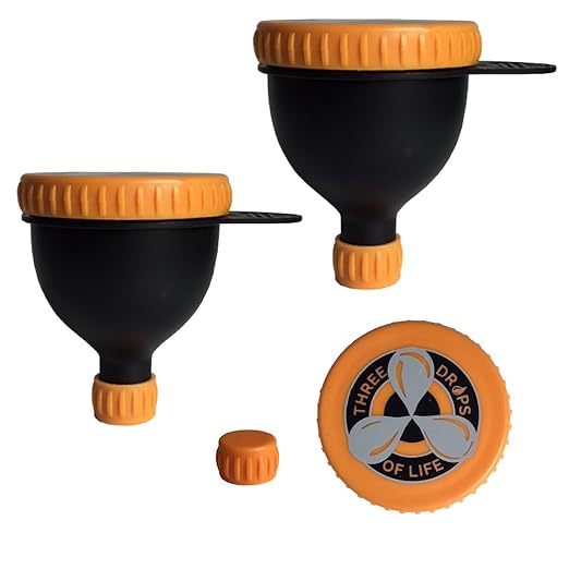 Workout Protein Funnel, Best for Supplement and Fatigue Recovery After or Before Exercise, Work & Stress Activities - Military Favorite | Dual Pack for Daily Supplementation
