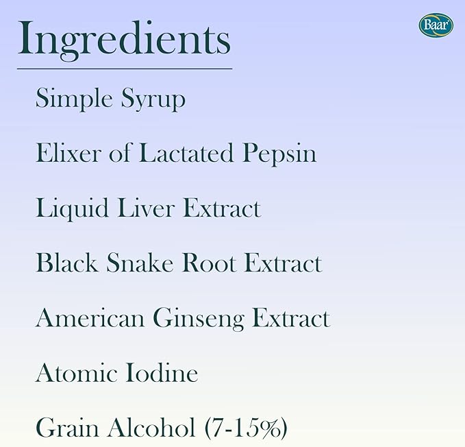 Herbal Tonic 636, 8 oz.