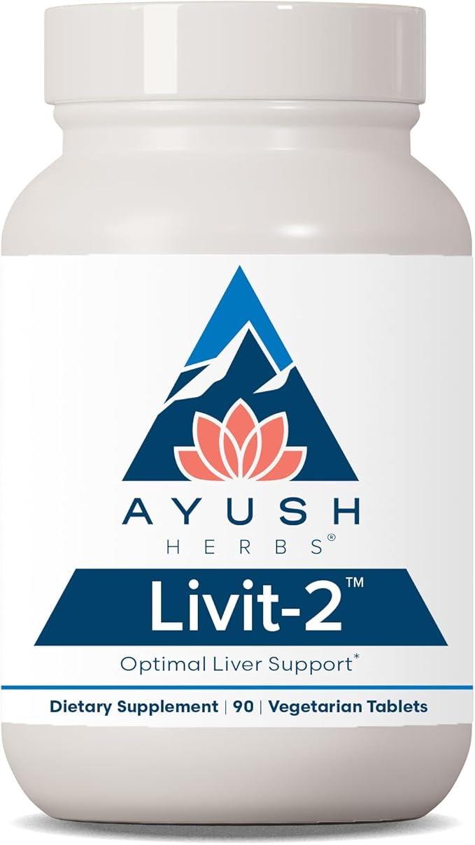 Ayush Herbs Livit-2, Natural Ayurvedic Daily 90 Tablets
