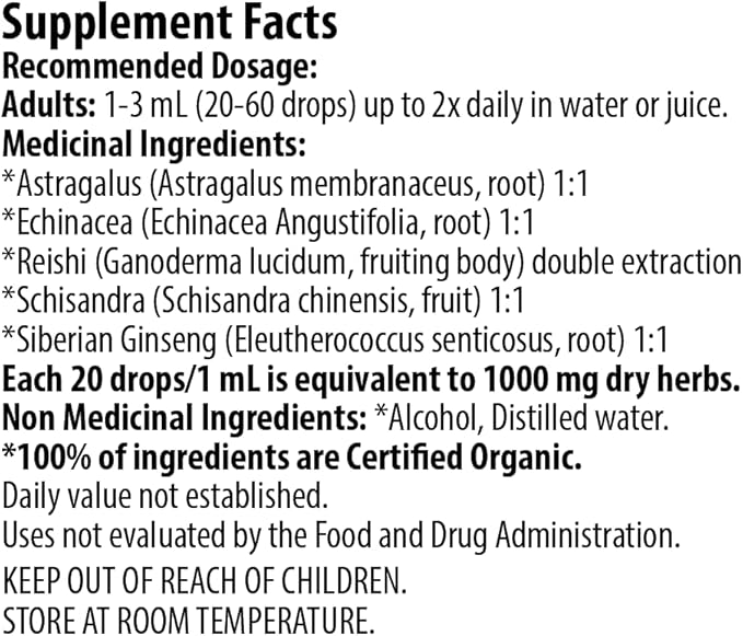 Immune Strength Herbal Tincture – Natural (50 mL)