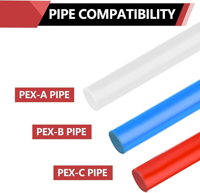(Pack of 5) EFIELD Pex Barb 1/2" Plug End Cap Pipe Crimp Brass Fitting, ASTM F1807