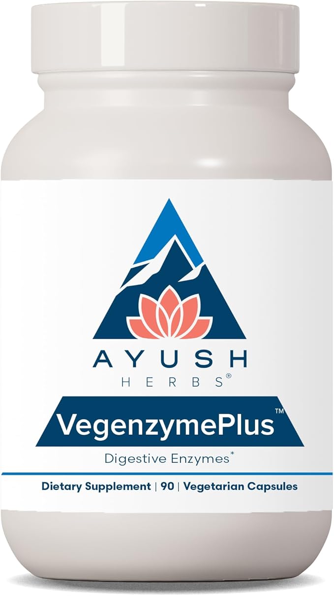 Ayush Herbs Vegenzyme Plus, Plant Based 90 Vegetarian