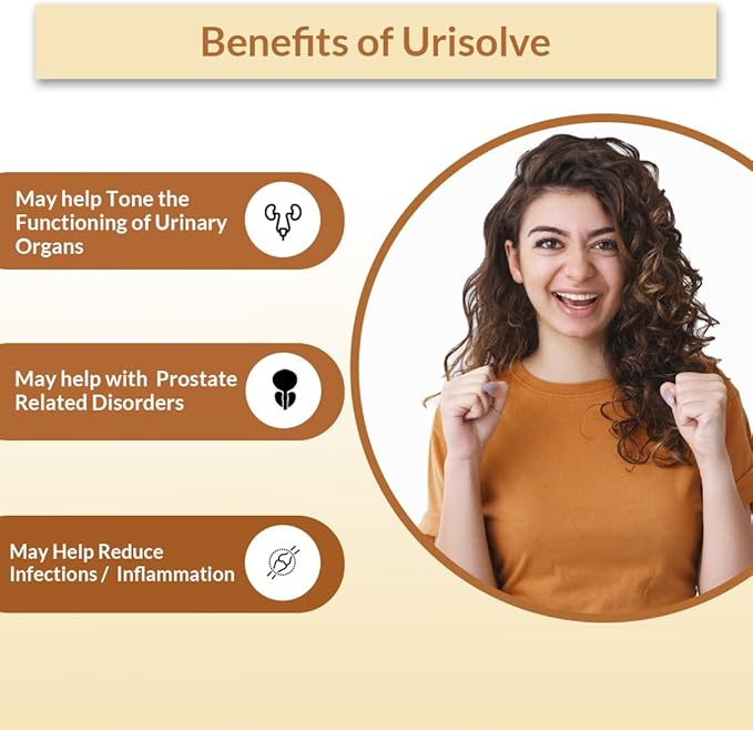 Urisolve Kidney Care Herbal Supplement 100% Vegan 80 Tablets