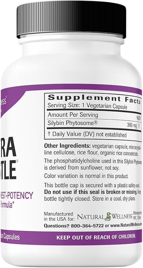 Herbal Liver Cleanse & Detox Milk 1080mg - 30 Day