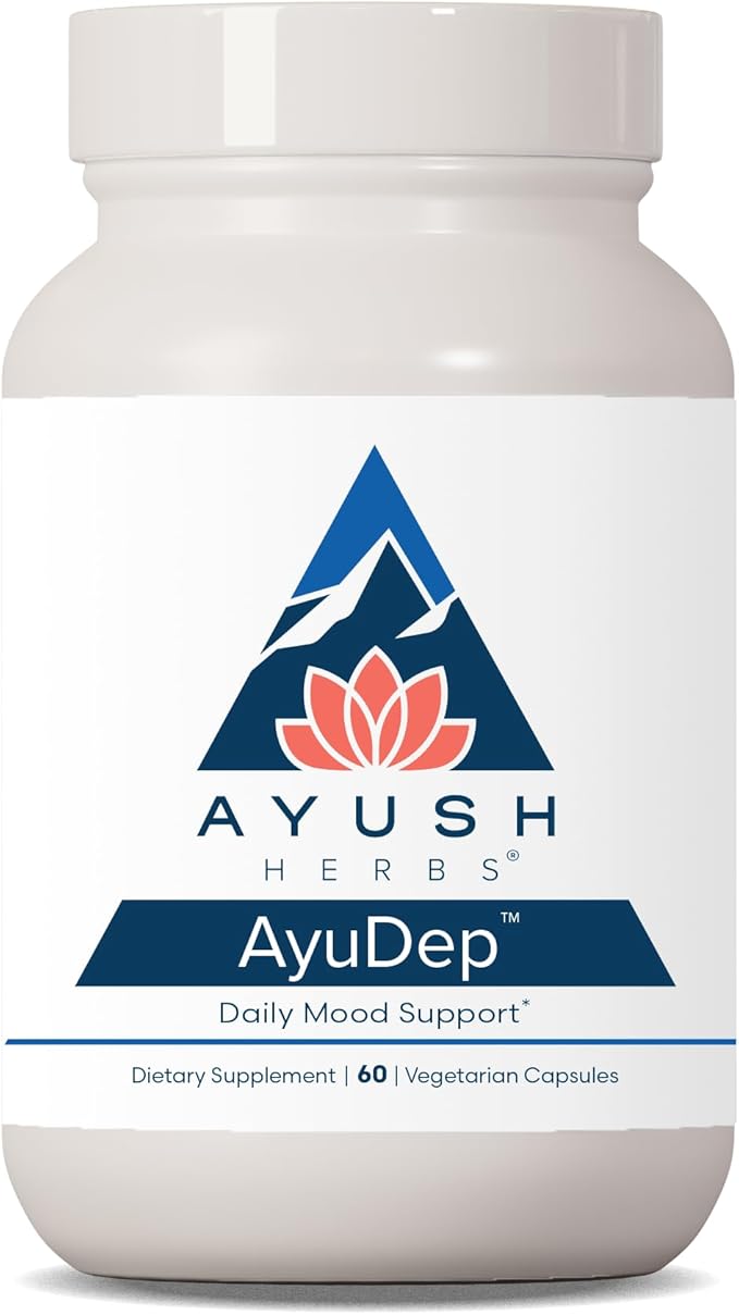 Ayush Herbs Ayu-Dep, Ayurvedic Capsules 60 Capsules