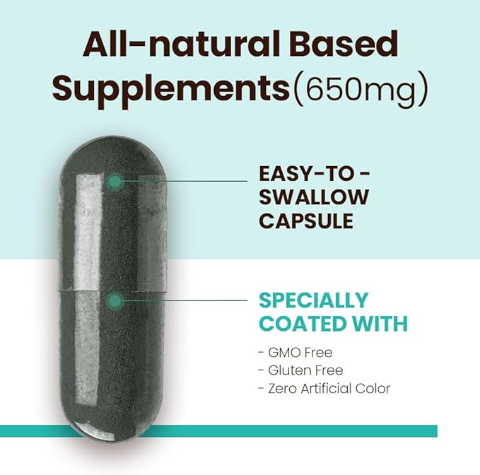 JungKwanJang Heart Health with Spirulina (1,000mg) (143mg) - 60 Herbal