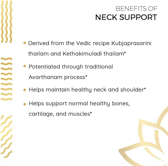 Kerala Ayurveda Neck Support Herbal Capsule 90 Count