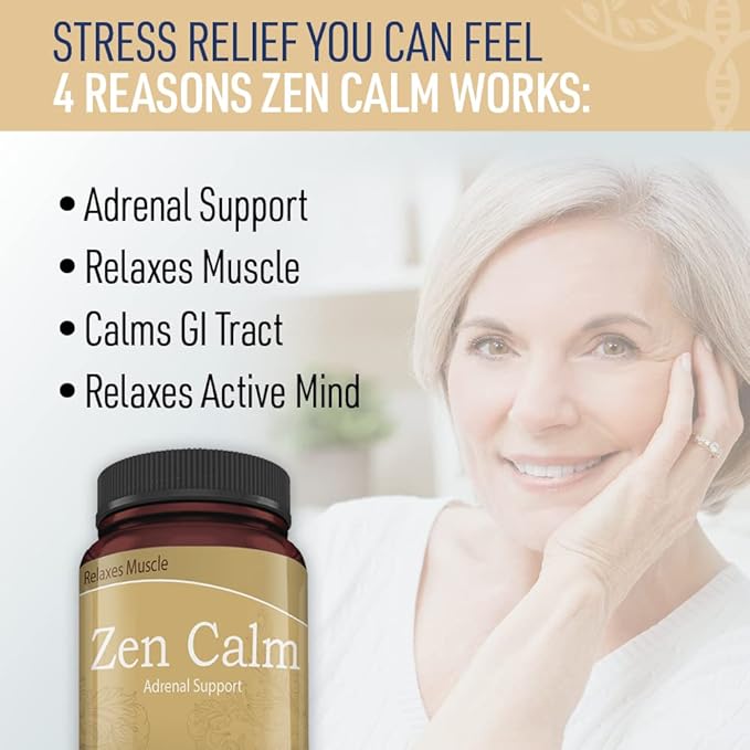 Zen Calm Organic Adaptogenic Herbs (60 Veggie