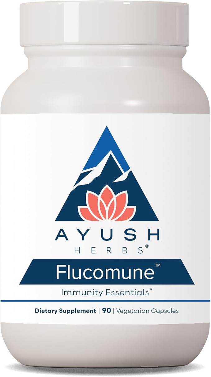 Ayush Herbs Flucomune, Ayurvedic Herbal Blend 90 Vegetarian