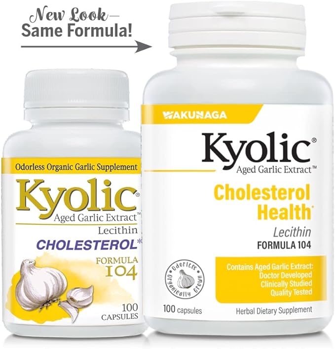 Kyolic Aged Garlic Extract Formula 104 100 Capsules
