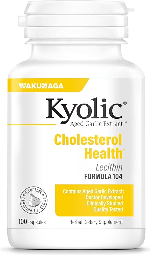 Kyolic Aged Garlic Extract Formula 104 100 Capsules