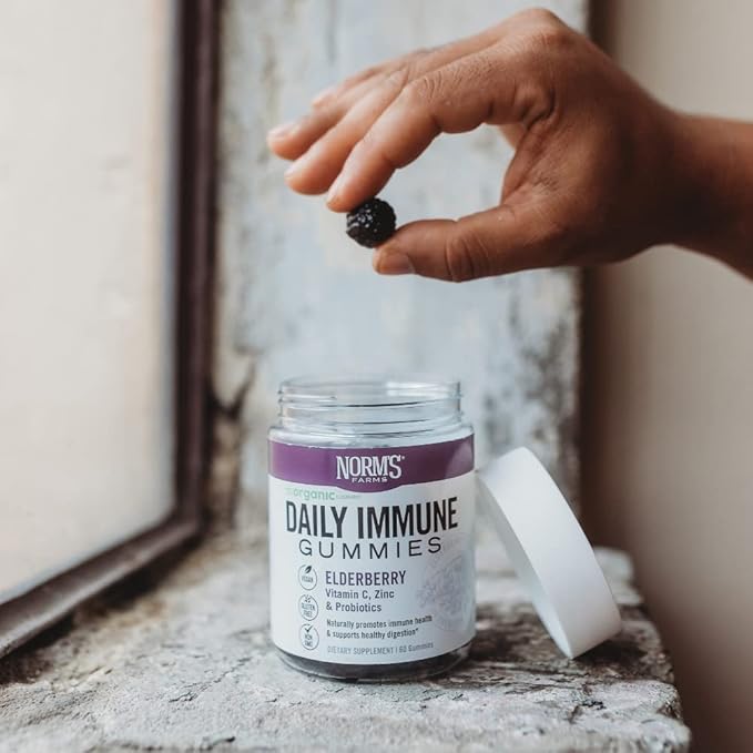 Norm's Farms Daily Immune and ElderKids 120 Gummies