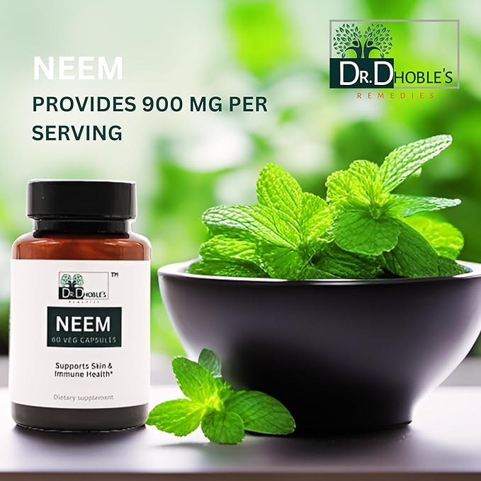 Neem Organic Herbal Supplement 60 Capsules