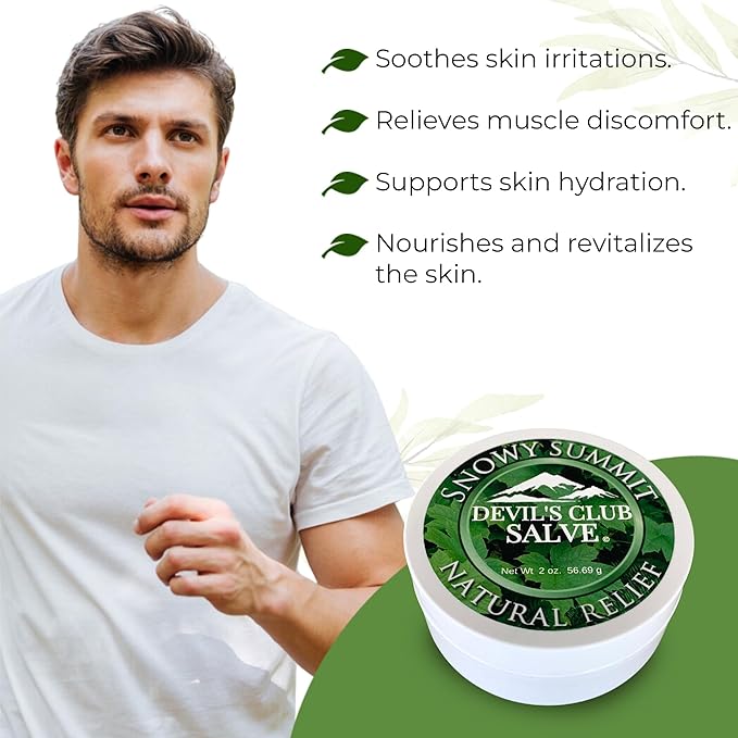 Handmade Alaska Devil's Club Salve 2 oz.