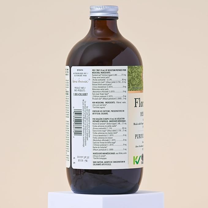 Flora Health Flor-Essence Liquid Tea Blend 8-Herb Formula 500mL