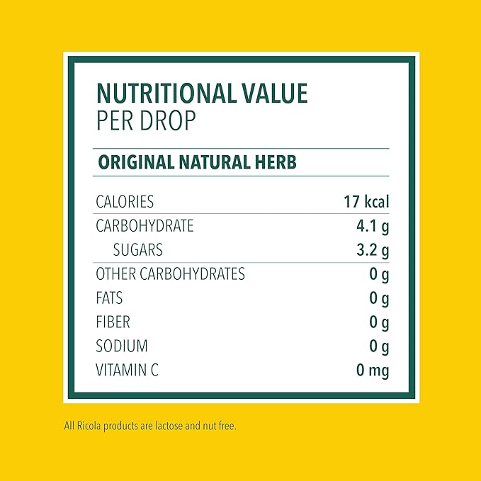 Ricola Original Herb Cough Drops, 45