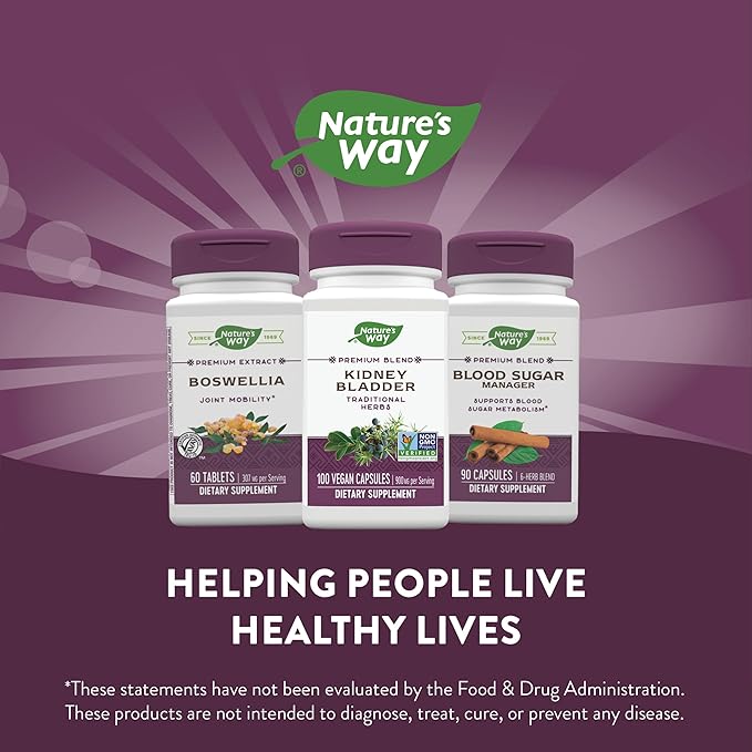 Nature's Way Kidney Bladder, Traditional Herbs 900mg Per 100 Vegan 2)