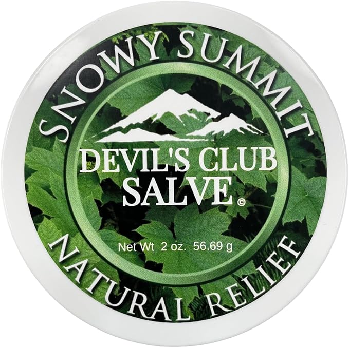 Handmade Alaska Devil's Club Salve 2 oz.