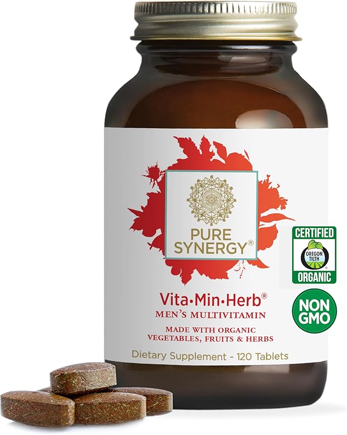PURE SYNERGY Vita·Min·Herb for Men (120 Tablets)