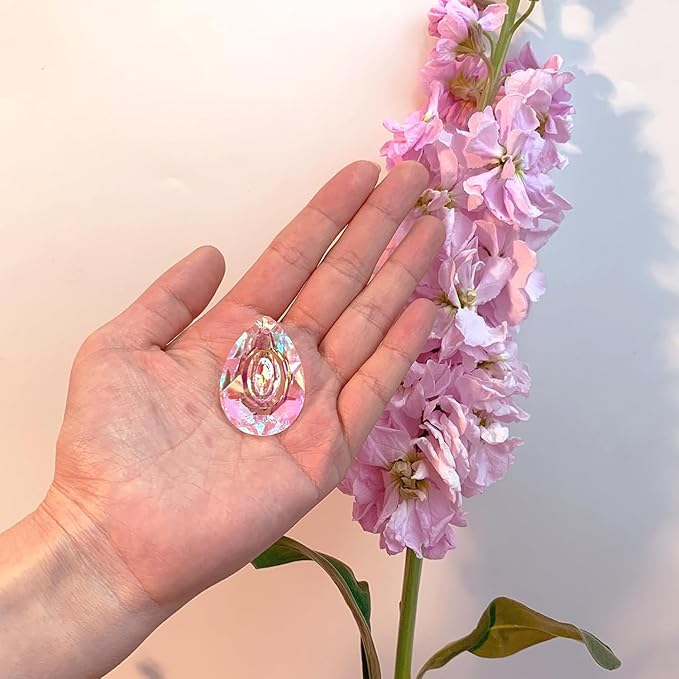 WASTROYAL 420 Pcs DIY Suncatcher Making Supplies Kits for Adults Hanging Prism Sun Catcher with Crystals Rainbow Maker for Indoor Window Home Wedding Garden Christmas Decor (Rabbit)