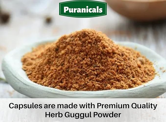 Guggul Premium 320 Capsules Non GMO 800 mg 100% Pure