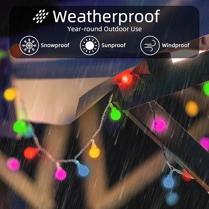 360 LED String Lights 132ft, 9 Lighting Modes Plug in Fairy String Lights for Bedroom Classroom Patio Garden Wedding Party Christmas Tree Outdoor Indoor Decorations (Warm White to Multicolor)