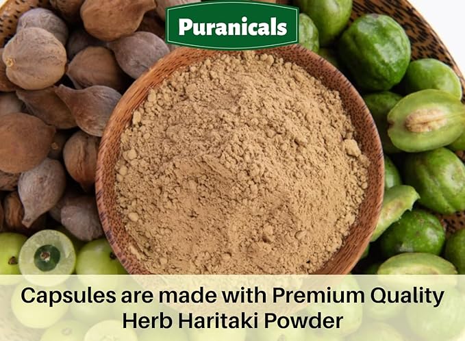 Haritaki Premium 320 Capsules Immunity Booster 800 mg 100% Pure