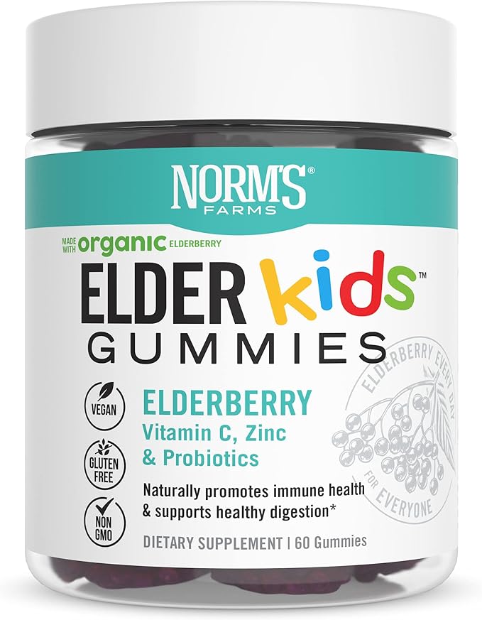 Norm's Farms Daily Immune and ElderKids 120 Gummies