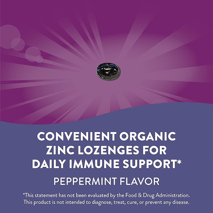 Nature’s Way Sambucus Zinc Lozenges 24 Lozenges