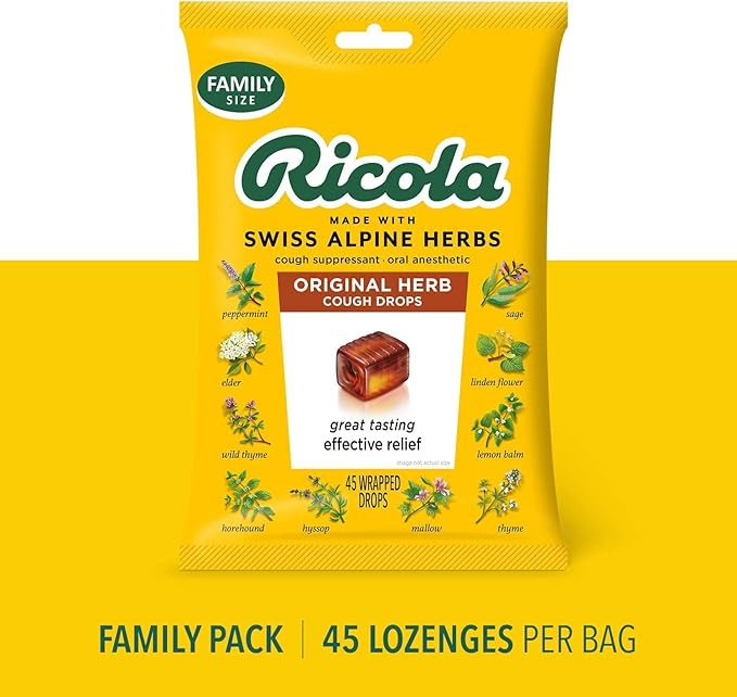 Ricola Original Herb Cough Drops, 45 2)