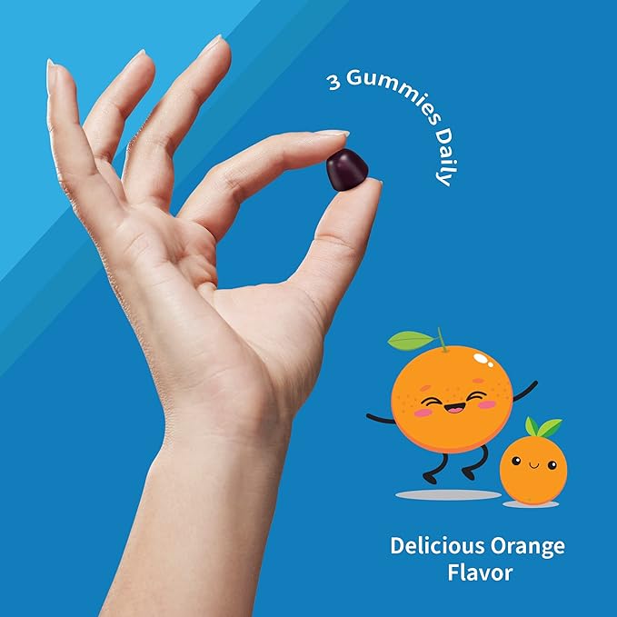 Garden of Life Kids Multivitamin Gummy Orange,30 Day