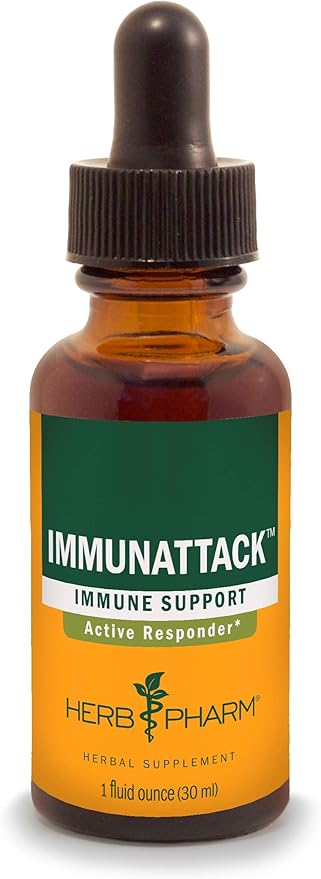 Herb Pharm Immunattack Liquid Herbal Formula 1 Ounce (FIMAT01)