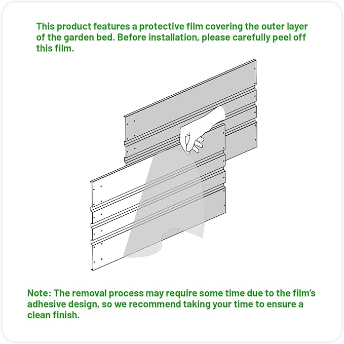 SnugNiture 4x2x2FT Raised Garden Bed Galvanized Planter Garden Boxes Outdoor, Deep Root Planter Raised Bed for Vegetables Flowers Herbs,Beige White