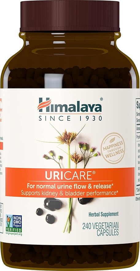 Himalaya UriCare Herbal Supplement, Kidney & 240 Capsules, 60 Day