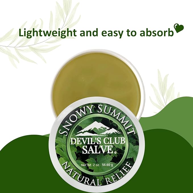 Handmade Alaska Devil's Club Salve 2 oz.