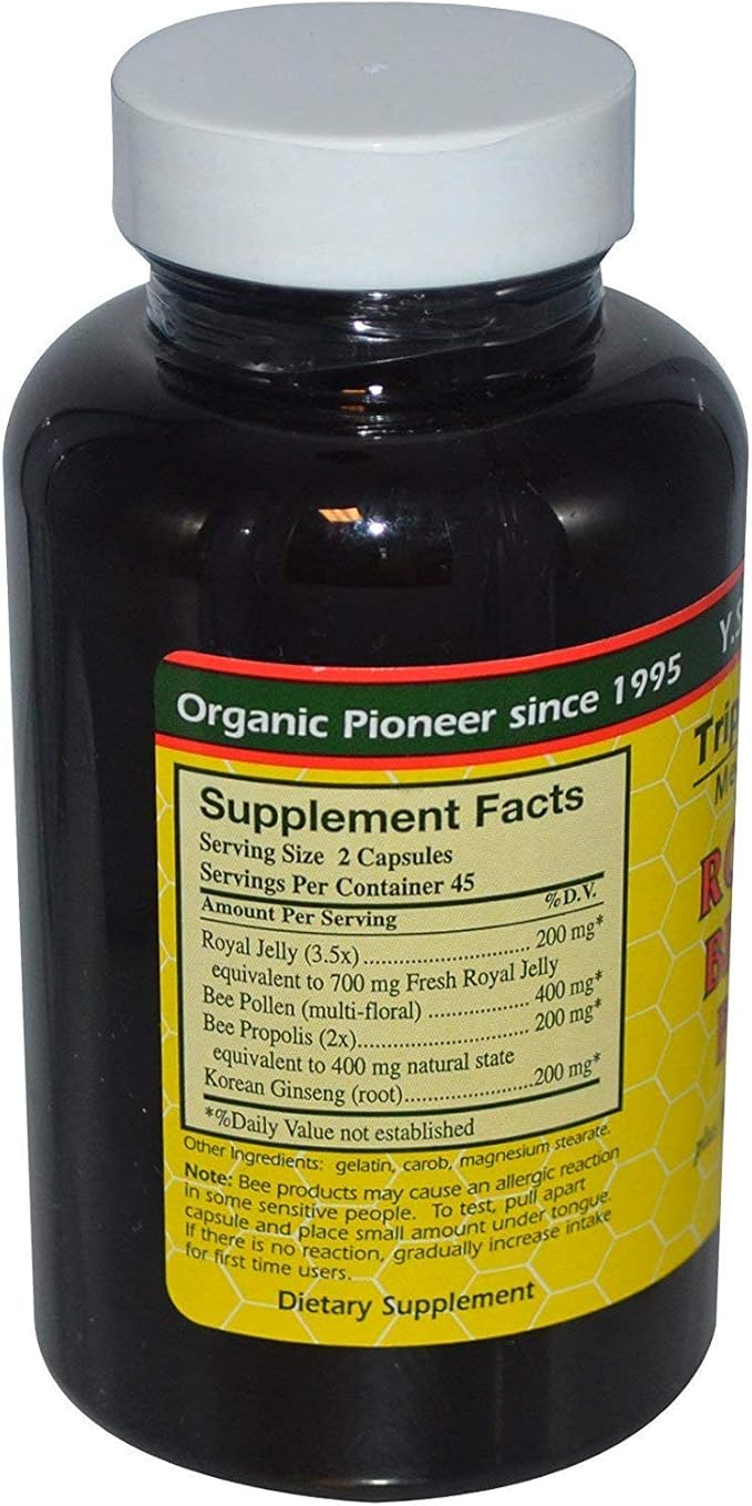 Y.S. Eco Bee Farms, (3 Pack) 90 Capsules