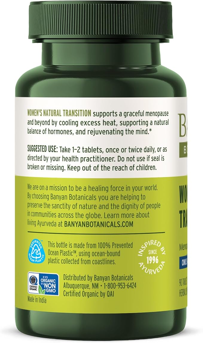Banyan Botanicals Women’s Natural Transition – 90 Tablets